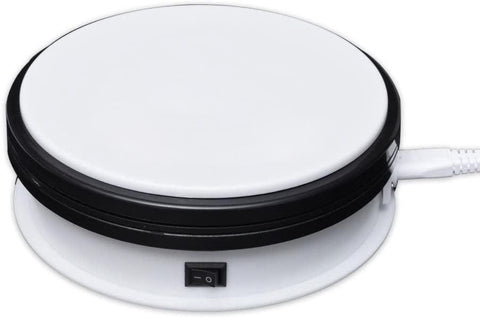 6 Inches Electric Turntable Motorized Rotating Display Stand 40Lb max Loading - VXB Ball Bearings