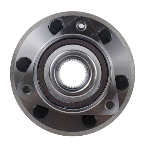 Top view of All-In-One 6-Lug Wheel Hub Bearing Assembly With ABS Front and Rear Fits 2008-2017 Buick Enclave, 2009-2017 Chevrolet Traverse