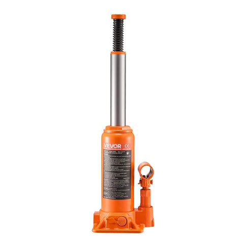 6 Ton Hydraulic Bottle Jack For Cars Trucks SUVs With 7.7 To 14.8 Inch Lifting Range Heavy Duty Welded Body Orange Built To Handle Auto Repair Farm Work And Home Lifts Ready To Roll