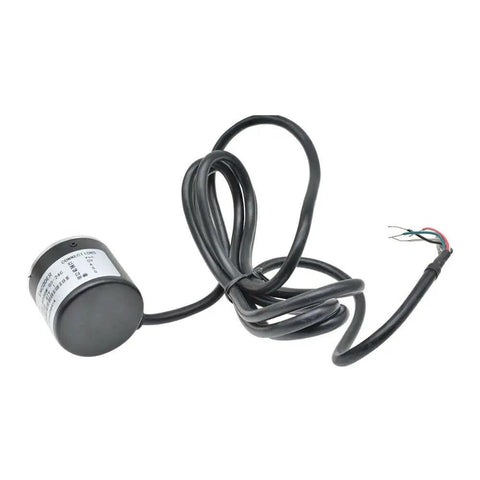 600 PPR Rotary Encoder AB Two Phase Incremental Encoder 6mm Shaft with wiring shown
