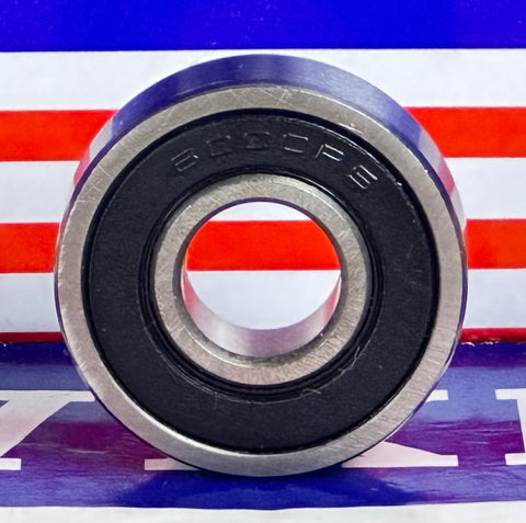 6000-2RS Ceramic Bearing 10x26x8 Si3N4 Nylon Cage ABEC-5 - VXB Ball Bearings