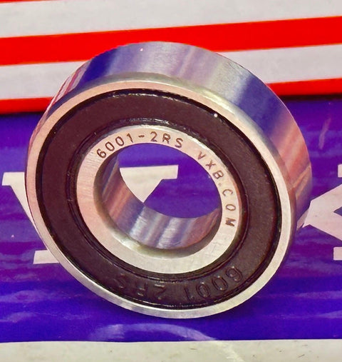 10-Pack 6001RS 12x28x8 Sealed Bearing
