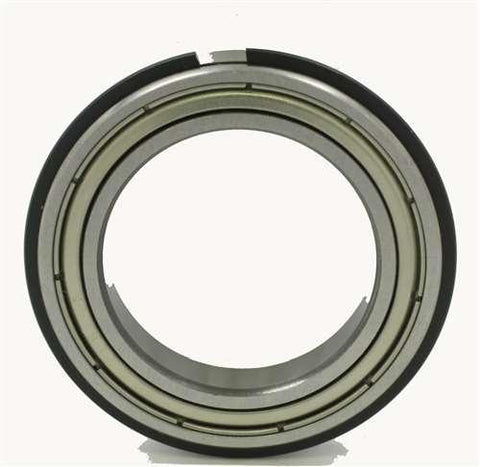 6001ZZNR Shielded Bearing with snap ring groove + a snap ring 12x28x8 - VXB Ball Bearings