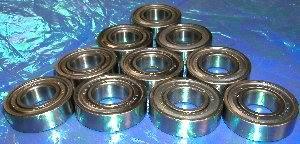 6002ZZ 15x32x9 Shielded 15mm Bore Bearing Pack of 10 - VXB Ball Bearings