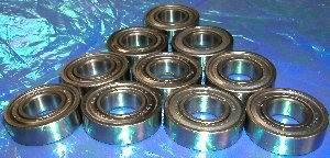 10-Pack 6002ZZ 15x32x9 Shielded Chrome Bearing