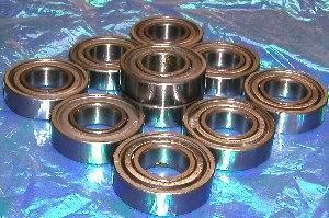 10-Pack 6002ZZ 15x32x9 Shielded Chrome Bearing