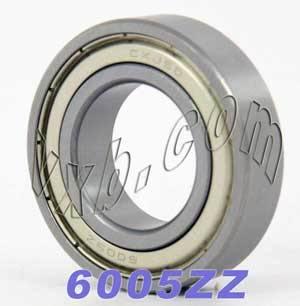 6005ZZ Bearing 25x47x12 Metal Shielded - VXB Ball Bearings