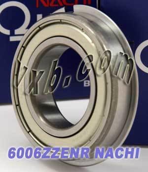 6006ZZENR Nachi Bearing Shielded C3 Snap Ring Japan 30x55x13 Bearings - VXB Ball Bearings