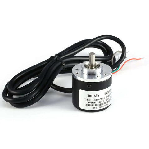 Incremental Rotary Encoder 600PPR Optical Encoder With 6mm Shaft 5V To 24V Wide Voltage Range AB Two Phase Output 600 Pulses