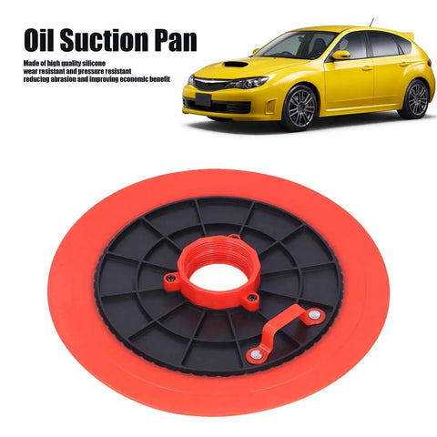 600cc Universal Car Grease Oil Suction Plate With Leakproof Silicone Cup for automotive maintenance