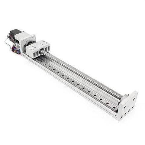 600mm Stroke CNC Linear Stage Motion Actuator X Y Z Axis Linear Slide Rail Aluminum Alloy Cross Sliding Table Linear Rail Guide SFU1605 Ballscrew+Nema23 57 Stepper Motor for CNC