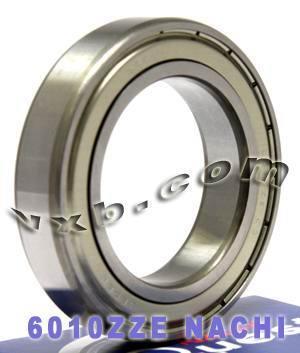 6010ZZE Nachi Bearing 50x80x16 Shielded C3 Japan - VXB Ball Bearings