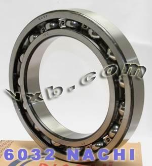 6032 Nachi Bearing Open C3 Japan 160x240x38 Extra Large