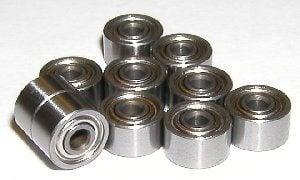 603ZZ Shielded 3x9x5 Miniature Bearing Pack of 10 - VXB Ball Bearings