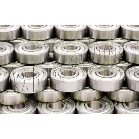 608-ZZ Skateboard Bearing, 8x22x7, Shielded (Pack of 200) - VXB Ball Bearings