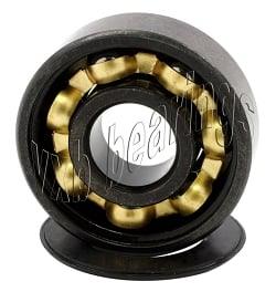 608-2RS Fidget Hand Spinner Bearing - Bronze Cage & Black Seals