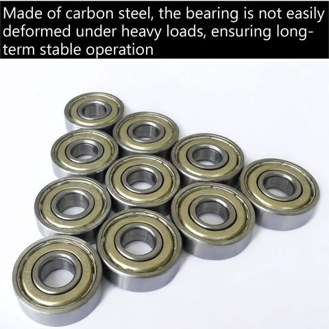 608ZZ Ball Bearing Double Shielded Deep Groove 8x22x7mm for furniture wheels and skateboards
