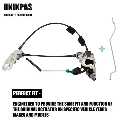 Door Latch Assembly With Cable And Rod For Ford Econoline E150 E250 E350 Vans 1992 2019 Rear Right Side Replacement