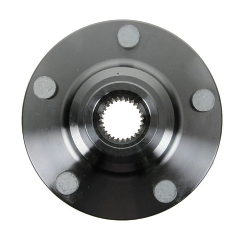 Top view of a single hub from 2 Piece Front Wheel Bearing And Hub Kit With ABS Sensor Direct Fit Replacement For Toyota Camry 2004-2017