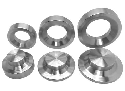 Complete Ten Piece Dimple Die Set For Hydraulic Press Use Includes One Half To Three Inch Dies And Dzus Dimple Die for metal panels
