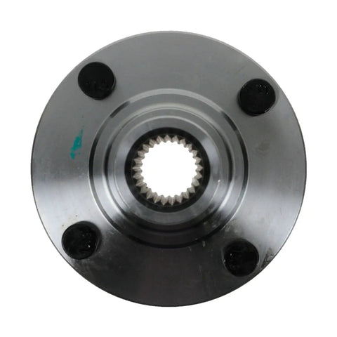 Front Wheel Bearing And Hub Assembly Kit For Mitsubishi Lancer ES 02-05 And 06 Lancer ES Without ABS, front view of hub