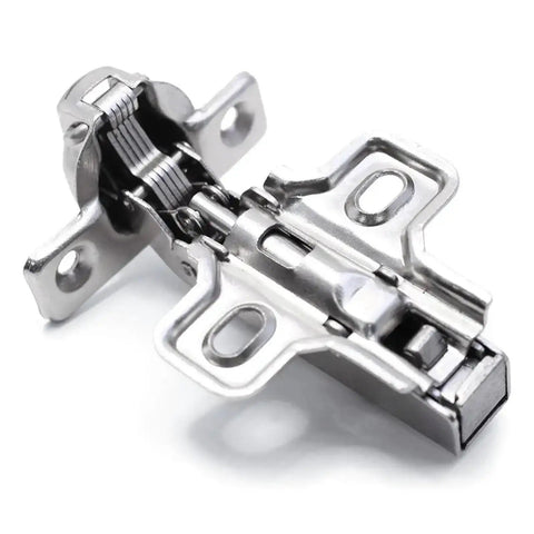 Adjustable Concealed Frameless Cabinet Hinges With Smooth Soft Close Damper Premium Steel Easy Install Kit With Screws