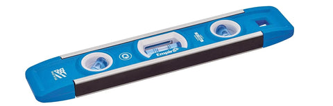 9 Inch Magnetic Torpedo Level With Overhead Viewing Slot For Hands Free Use Aluminum Construction Magnetic Edge For Quick Plumb And Level Checks Verifies 45 Degree Angles Made In USA