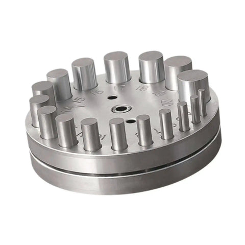 Round Disc Cutter Set Manual Round Punch Heavy Duty Coin Punch Tool For Jewelry Making and Metal Forming Die with multiple punches