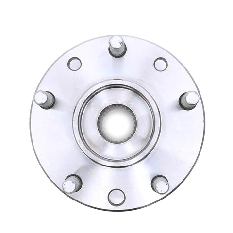 Front Wheel Bearing Hub Assembly Set For 4X4 GM Trucks And SUVs Fits 1990-1996 Chevy S10, 1990-1994 S10 Blazer, 5-lug