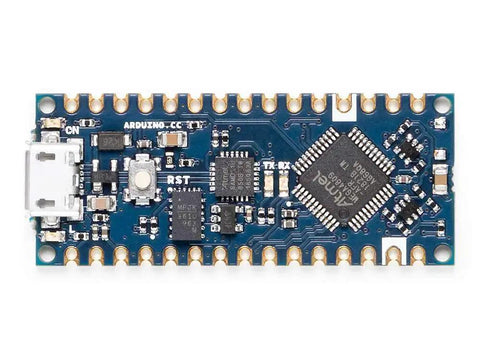 Top view of Dope Ultra Compact Nano Every Microcontroller Board With ATmega4809 48KB Flash 6KB SRAM 20 Digital IO Pins and USB-C port