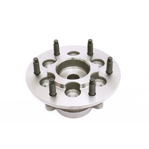 Front view of Front Wheel Bearing Hub Assembly For 2009 To 2012 Chevy Colorado And 2009 To 2012 GMC Canyon RWD ABS Models, 6 Lug