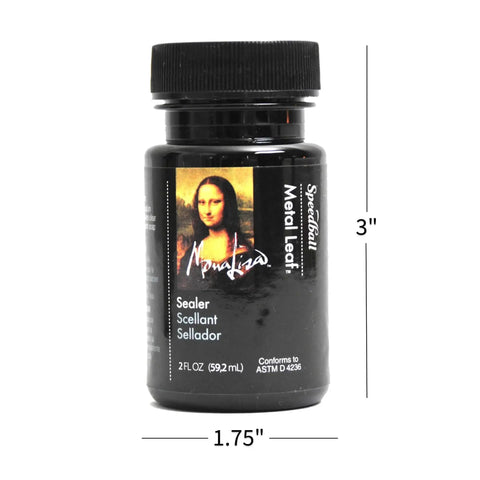 Mona Lisa Water Based Sealer For Metal Leafing Projects By Speedball Clear Fast Drying Sealant That Prevents Tarnish And Will Not Yellow 2 Ounces Pro Grade Finish
