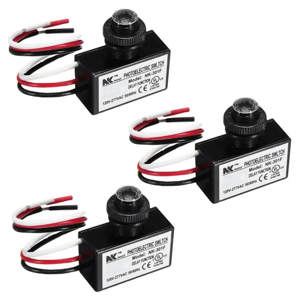 Three Pack Photoelectric Switch Dusk To Dawn Light Sen...