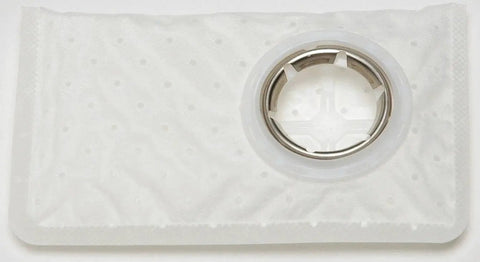 Fuel Pump Strainer For FS0120 Electric Pump Premium OE Quality Filtration Easy Install Replacement Screen, rectangular with round opening.