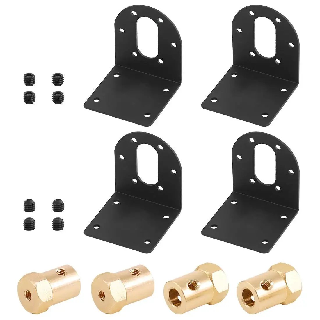 Gear Operated Loading Bracket 37mm DC Gear Motor Mounting Brackets - Durable Kit 🍁