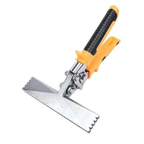 6 Inch Sheet Metal Bender With Straight Jaw Pliers, Ergonomic Non Slip Handle, used for metal sheet bending and straightening