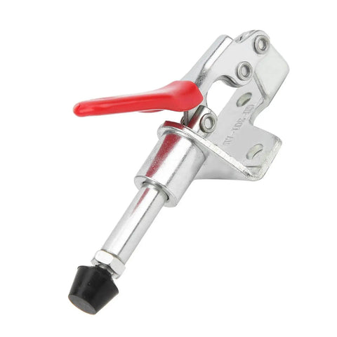 4-Piece Push-Pull Toggle Clamp Set With Quick Release Fixed Handle Locking Tools For Woodworking Jigs Welding Fixtures And Workholding