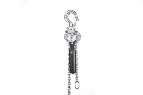 Compact Half Ton Chain Lever Hoist Come Along With 1100 Lbs Capacity And 10 Ft Lift Chain High Strength 800 MPa Lifting Chain Forged Hook
