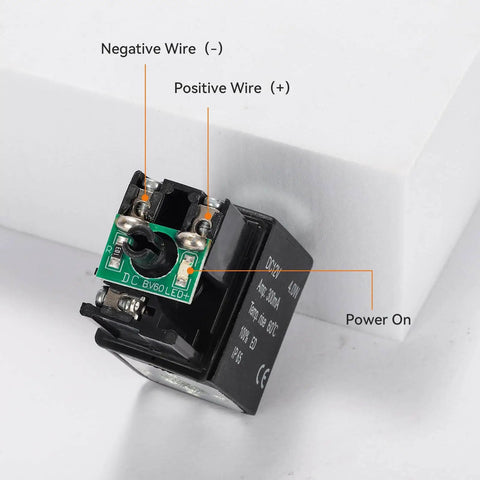 Two Position Three Way Pneumatic Solenoid Valve DC24V pilot operated single coil with wiring details and junction box.