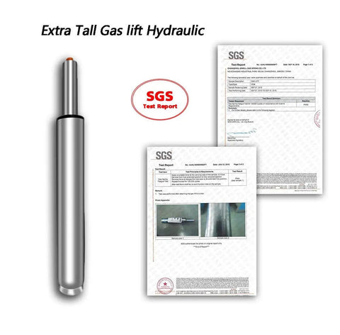 14 To 22 Inch Adjustable Gas Lift Cylinder For Office Chair And Gaming Stool Replacement Parts with SGS certification displayed