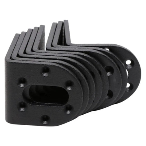 Stack of DC Gear Motor Bracket and Support for Planetary Motors, 1 Pack, Fixed Seat Type L Horizontal Mount, Fits 550 545 520 3530 3540 Series.