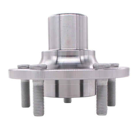 Front Driver And Passenger Wheel Hub Bearing Assembly For Ford Escape 2013-2019 And Lincoln MKC 2015-2019, steel hub close-up