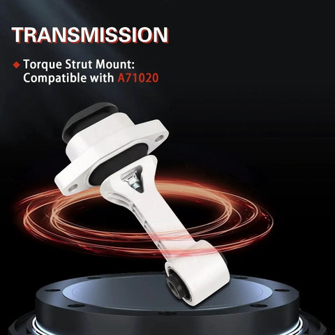 Engine And Transmission Mount Kit For Kia Soul 2010 2011 2012 2013 1.6L And 2010 2011 2.0L L4 Reusable Bracket Set 3pc OE A71020