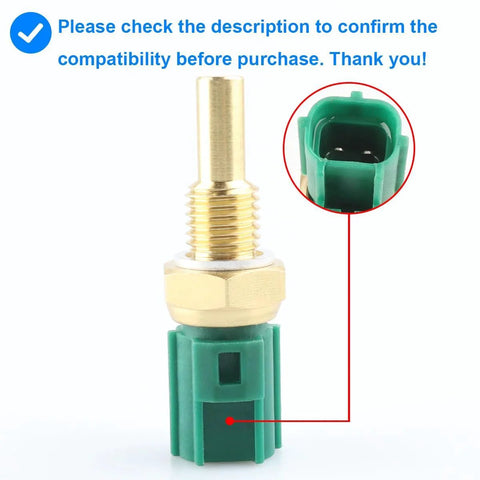 Engine Coolant Temperature Sensor ECT Replacement For Toyota Lexus Mazda Cars And SUVs Compatible With 4Runner Avalon Camry Corolla