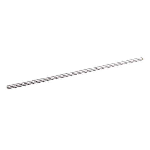 Four Piece 320mm M8 Stainless Steel Threaded Rod Set With Shoulder Nuts Silver Tone For Hardware Molds And Construction 12 6 Inch Long Bar Stock