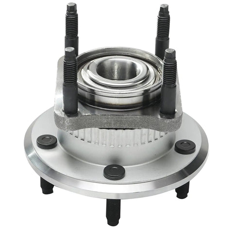 4WD Wheel Bearing Hubs Kit For Jeep Commander 2006 2010 And Grand Cherokee 2005 2010 Front And Rear Hub Bearings With 20 Chrome Lug Nuts