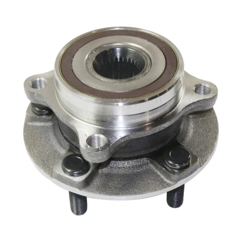 Beefed Up Front Wheel Hubs For Mitsubishi Lancer 2008 To 2015 Pair With 5 Lugs And Ball Bearing Five By Four Point Five Inches Bolt Pattern Replacement MR594979