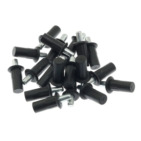 Cabinet Door Damper Replacement Pins Set For Furniture Fittings, 20 Pieces, easy concealed installation, durable plastic pile