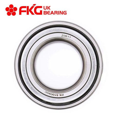 Front Wheel Hub Bearing For Dodge Caliber 2007 2012, Jeep Compass And Patriot 2007 2017, stainless steel bearing viewed from top