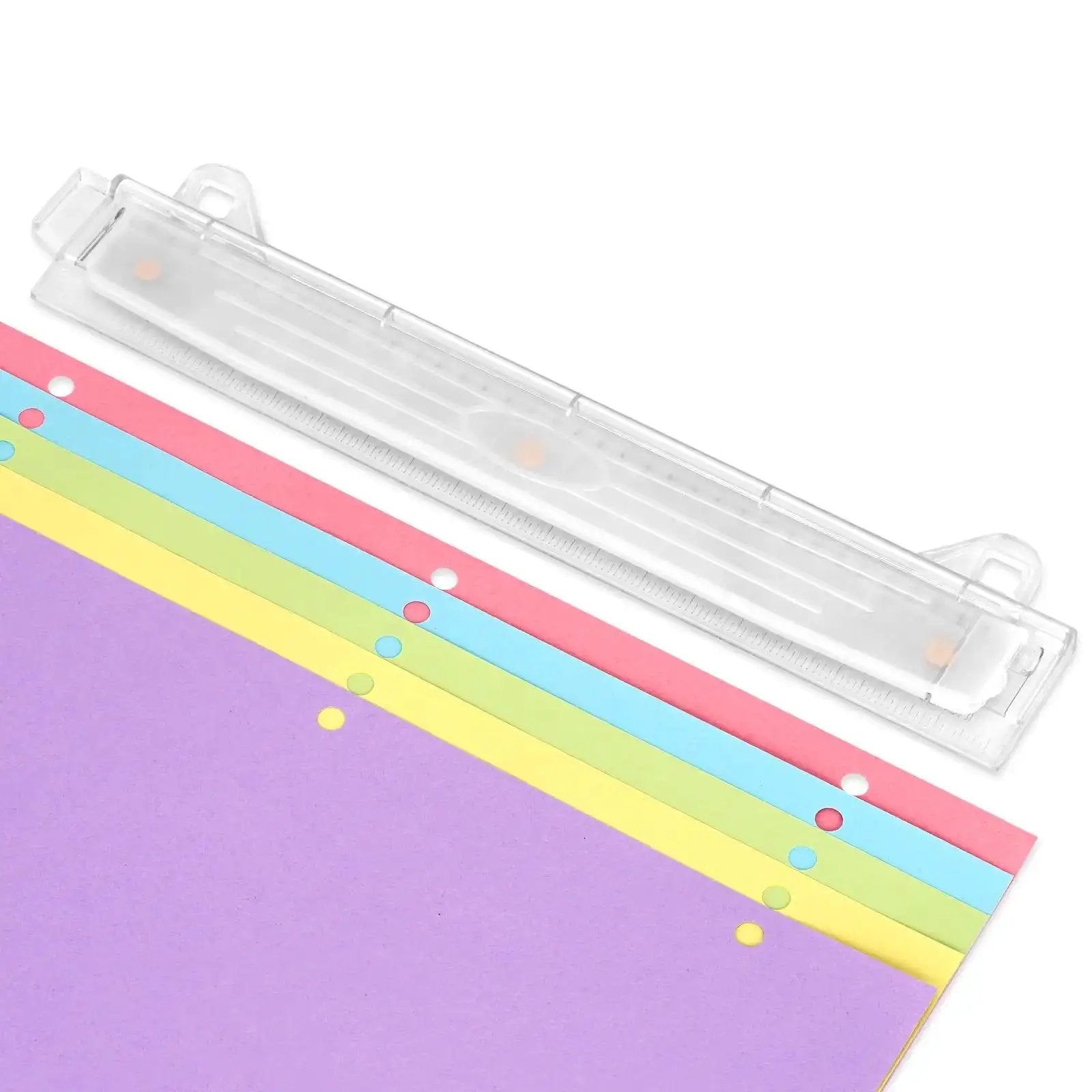 Portable 3 Hole Puncher With Built In 10 Inch Ruler 🍁 ...